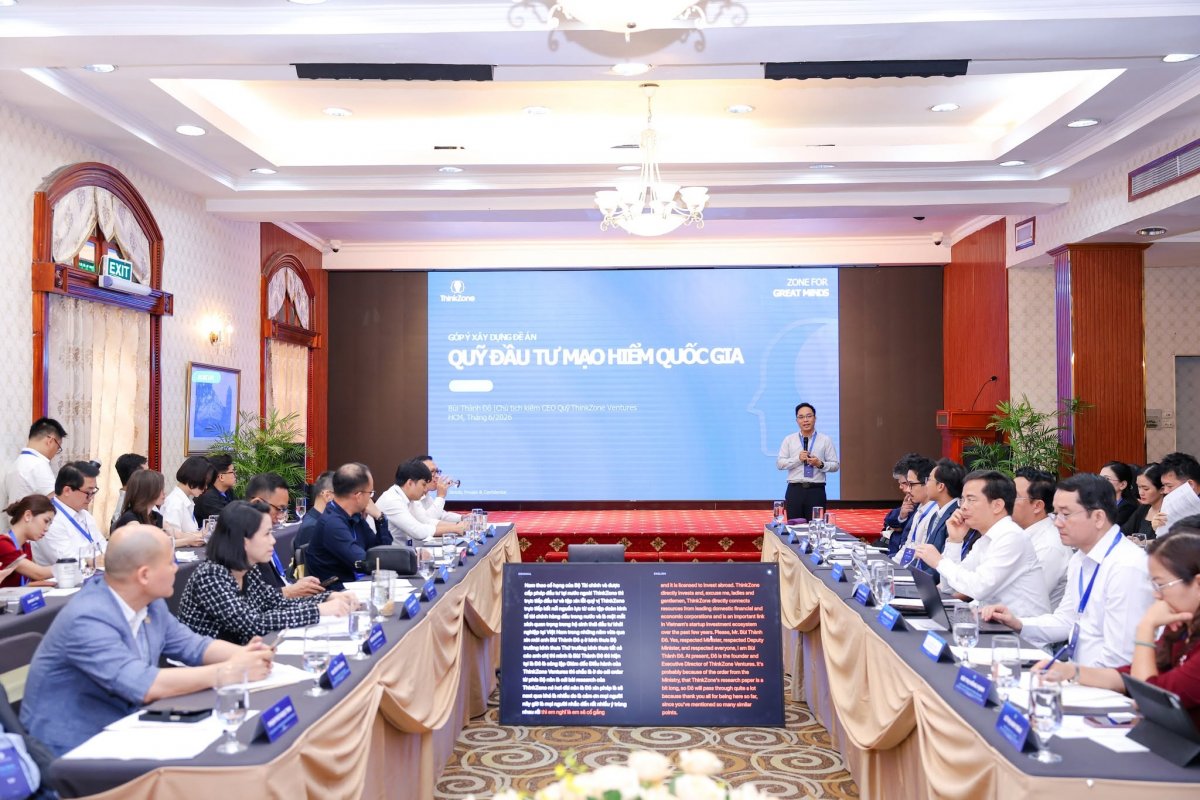 ThinkZone đóng góp ý kiến xây dựng cơ chế cho Quỹ đầu tư Mạo hiểm Quốc gia